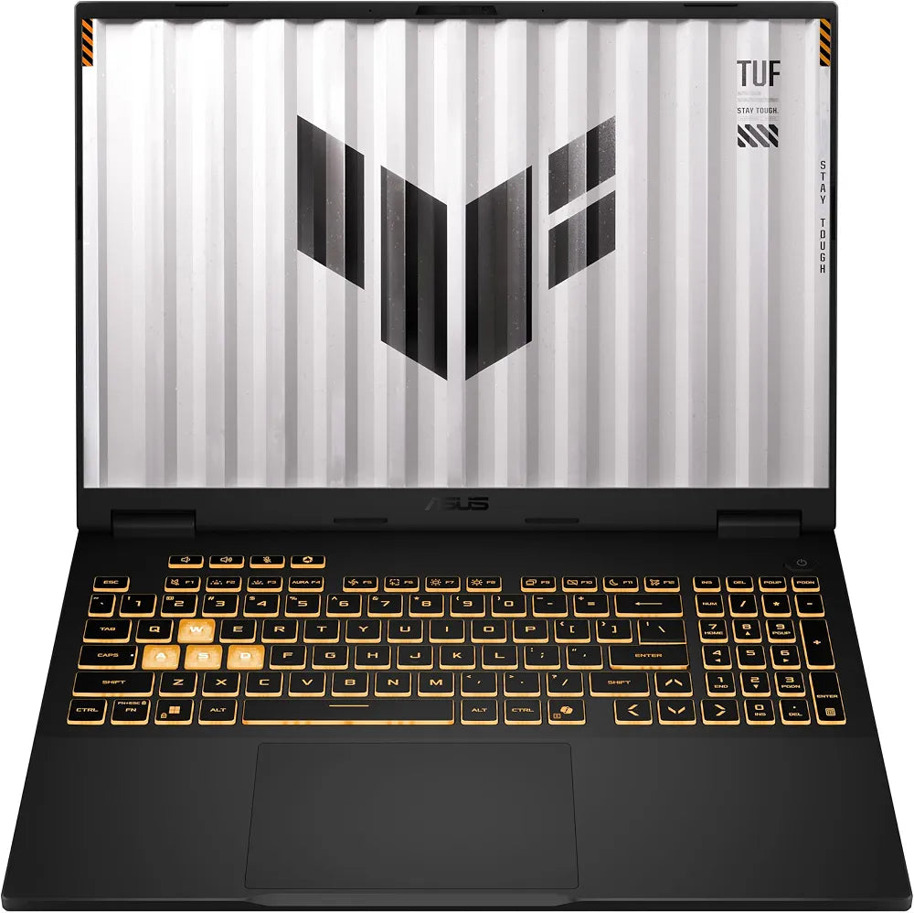 ASUS TUF Gaming F16 FX608JMI#B0GQH7ZDN4, Notebook con display 16" IPS Anti-glare, 144Hz, Intel® Core™ i7 Processor 14650HX, Nvidia GeForce RTX 5060, RAM 16GB, 1TB SSD, WIN11 Home, Grigio