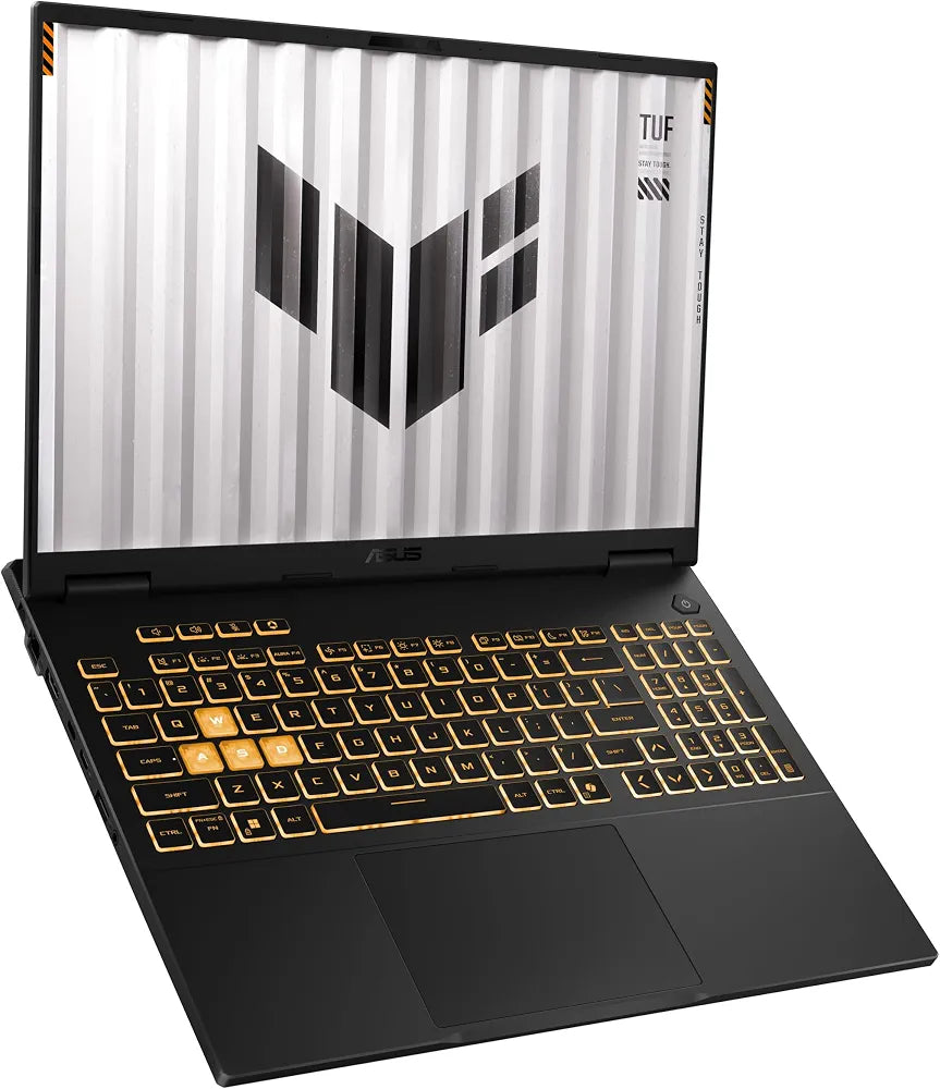 ASUS TUF Gaming F16 FX608JMI#B0GQH7ZDN4, Notebook con display 16" IPS Anti-glare, 144Hz, Intel® Core™ i7 Processor 14650HX, Nvidia GeForce RTX 5060, RAM 16GB, 1TB SSD, WIN11 Home, Grigio